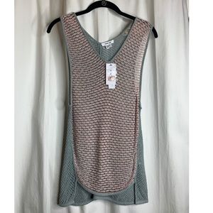 NWT. Helmet Lang knitted tank. Size S